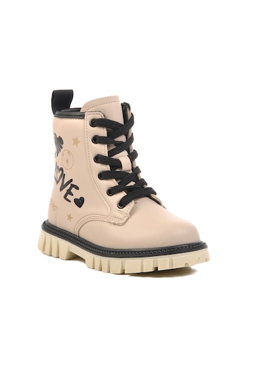 Pepino Krem İçi Polarlı Kız Çocuk Bot 1791 P Krem