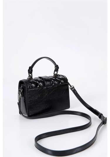 Ççs 17572 Kadın Omuz Askılı El Çantası Siyah