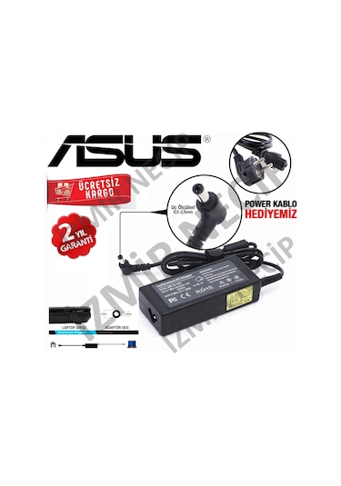 Laptop Şarj Adaptörü 19 V 4.74 A Asus Uyumlu Sıfır Ürün Garantili