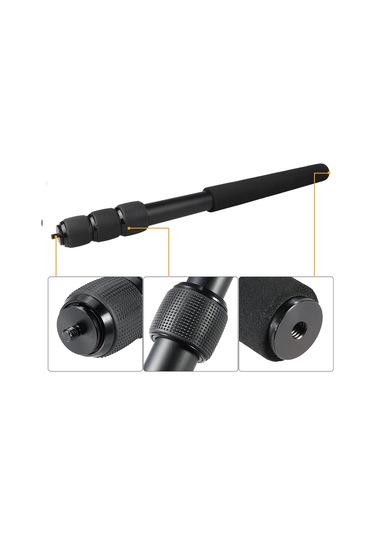 Andoer D3515 50-126cm Hafif Uzatılabilir Monopod