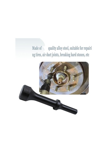 Pnömatik Çekiç 4 İnç Düzleştirme Hava Çekiç Uçları, 2 Adet