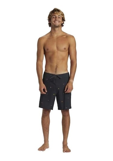 Quiksilver Surfsilk Straight Leg 18 Erkek Deniz Şortu-29168 Siyah