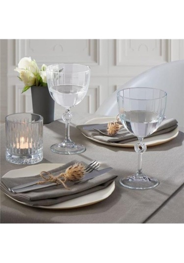 Paşabahçe Amore Ring Cam Ayaklı Bardak 2'li 270 CC