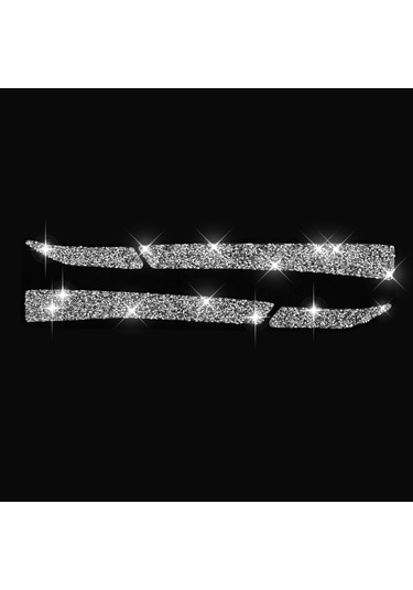 Ford Mustang 2015-2020 İçin 4 Adet Araba Dikiz Aynası Elmas Dekorasyon Etiket, Sol Ve Sağ Sürücü 1 Adet