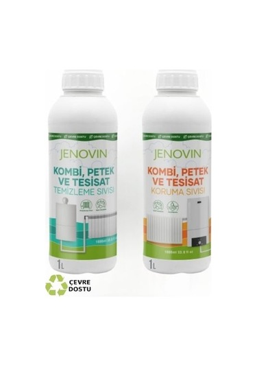 Jenovin Kombi Petek Tesisat Temizleme ve Koruma Sıvıları 1 L | Isıtma Sistemi Bakım Ürünleri