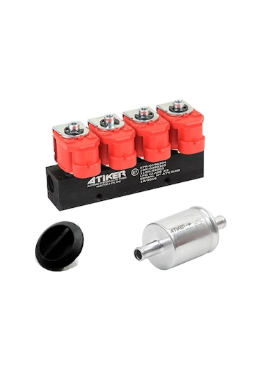 Atiker Enjektör Ahc 4 Silindir 3 Ohm Çok Renkli