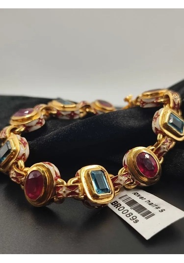 Gümüş Mine İşlem Bileklik 206