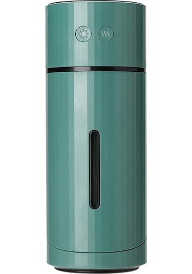 Aubyhe Ev, Ofis Ve Araç İçin Usb Usb Nemlendirici - 360 Teknikle Sürekli/ardışık Buhar Modu, 90 Açı Ayarlı, Gece Lambalı, 260ml Kapasite