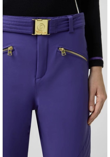 Bogner Franzi Su Itici, Regular Fit Performans Tasarımı Kadın Kayak Pantolonu Mor