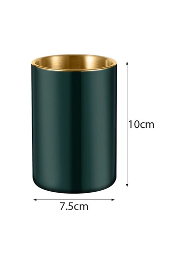 Ulzyvf Yuvarlak Yeni Teras Stil Rüzgar Puro Paslanmaz Küllük Küllük Kapalı Geçirmez Dumansız Çelik 2 Ge