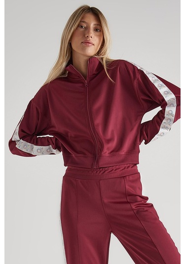 Benetton United Colors Of Bnt-w20189 Kadın Sweatshirt 71149 Bnt-w20189-r0901 Koyu Pembe