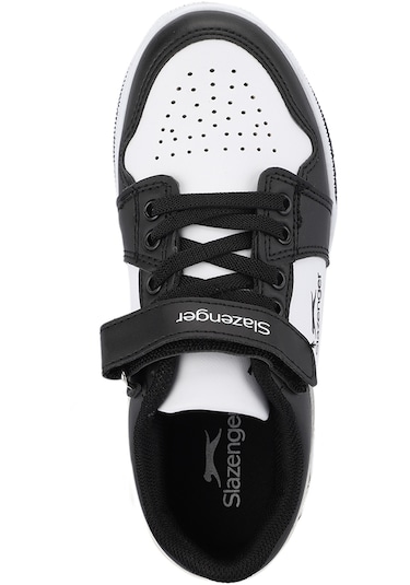 Slazenger PRINCE I Çocuk Cırt Cırtlı Beyaz / Siyah Günlük Spor Ayakkabısı
