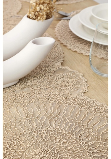 Bilgiçler Amerikan Servis Supla Ve Runner Seti 6 Kişilik 7691375014694