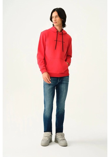 Loft Erkek Sweatshirt Lf2038143 Turuncu