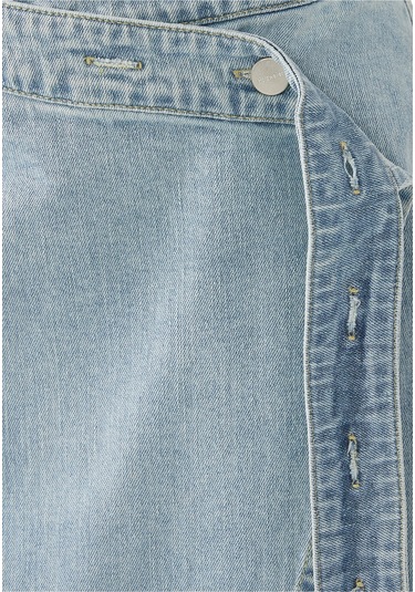 Holzweiler Kadınlar Için Şık A Kesim Denim Etek Açık Mavi