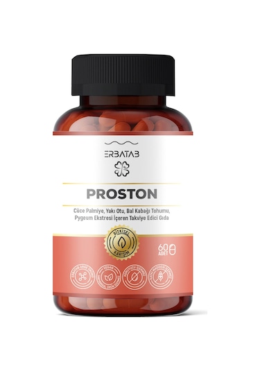 Erbatab Proston Takviye Edici Gıda 60 Kapsül