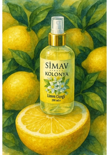 Termal Su'lu Limon Sprey Kolonya 200 Ml