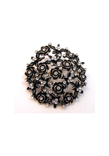 Aşina Gümüş Elmas Montür Elmas İş Buket Broş Sevgiliye Hediye