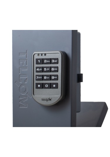 Kartlı Dolap Kilidi Paylaşımlı/atanmış Locker Dk 119 SİYAH/KROM