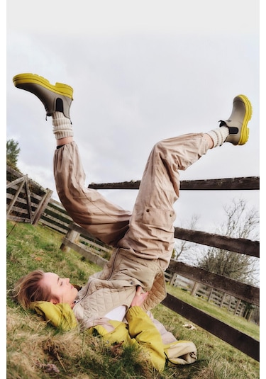 Barbour Nimbus Chelsea Bot Gn72 Dusky Green/limeade Gn72 Dusky Green/limeade Sarı - Yeşil