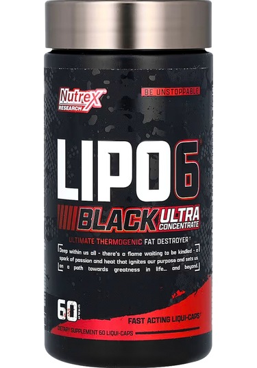 Nutrex Research, Lıpo-6 Black, Ultra Concentrate 60 Black-caps