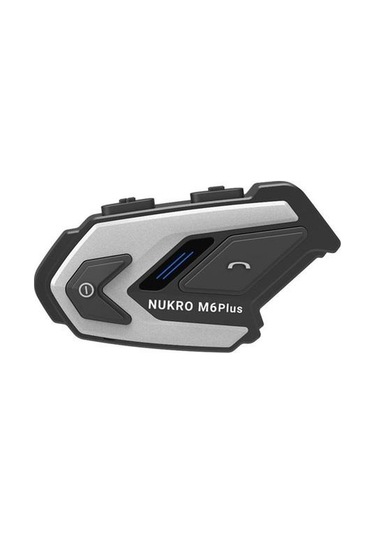 Nukrotech Nukro M6 Plus 6 Kişilik Bluetooth İnterkom Silver