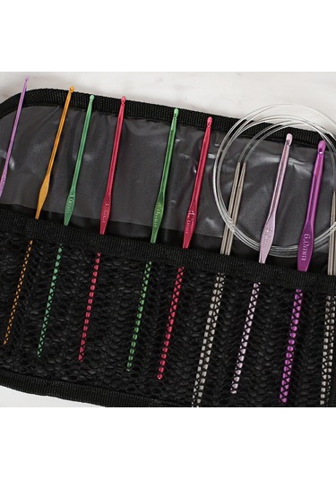 Loren Çantalı Tığ Ve Örgü Aksesuarları Seti