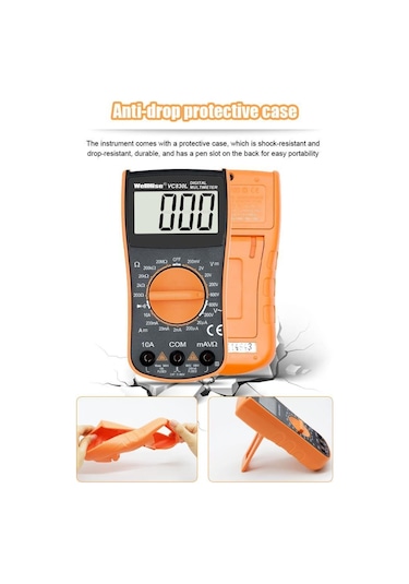 Wellhise VC830L Ölçü Aleti Multimetre Avometre
