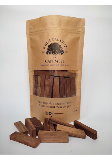 Can Meşe Yongası Meşe Cipsi Maksimum Lezzet İçin Kalın Kesim 100 G