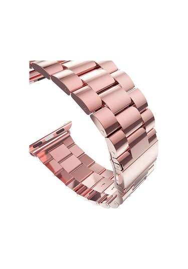 Microsonic iOS Uyumlu Watch 6 44Mm Stainless Steel Kordon Rose Gold
