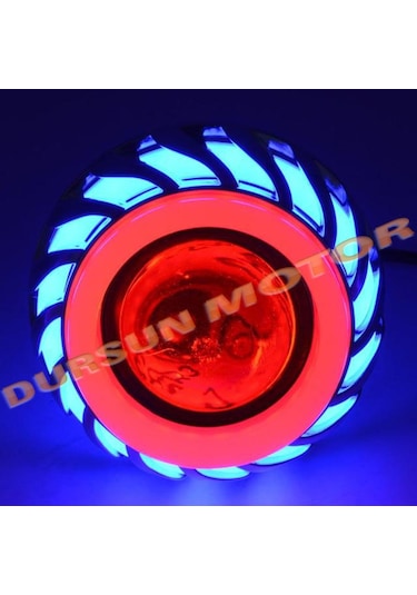 2022 Model Alevli Bukalemun Angel Melek Far çakar mercek xenon