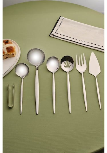 Karaca  Orion 7 Parça Platin Servis Seti Kutulu