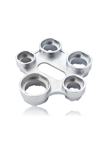 Moveevo Metal Evsel Tamir Anahtar Seti - 10 Fonksiyonlu Musluk, Mutfak Ve Banyo Arıza Tamiri Aracı Gümüş