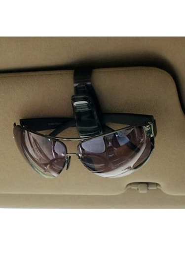 Point Araç Içi Gözlük Tutucu Oto Gözlük Tutacağı Klipsli Güneşliğe Takılan Kartvizit Tutucu