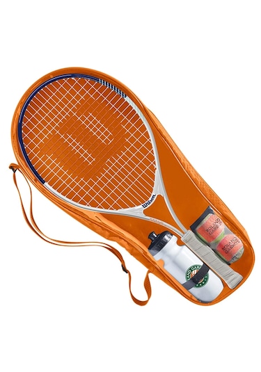 Wilson Roland Garros Elite 23 Çocuk Tenis Raketi, Suluk Ve Top Seti Wr149210f