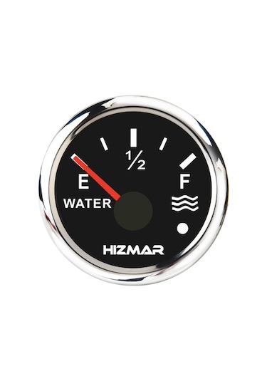 Hızmar Marka Su Seviye Göstergesi Siyah - Karavan & Tekne