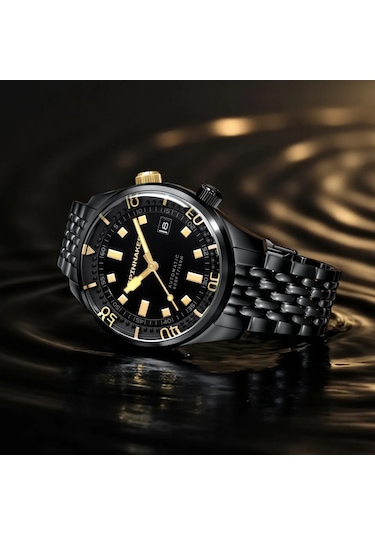 Spinnaker Bradner Sp-5062-44 Otomatik Erkek Kol Saati Altın