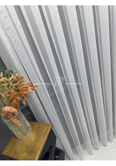 Tül Perde Grek Zemin Etek Kurşun Brillant Marka Kampanyalı Ürün Krem