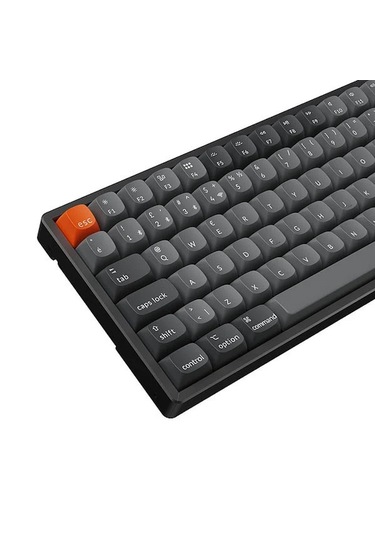 Keychron K2M-J3-TR Max %75 RGB Kahverengi Switch Kablosuz Mekanik Karbon Klavye