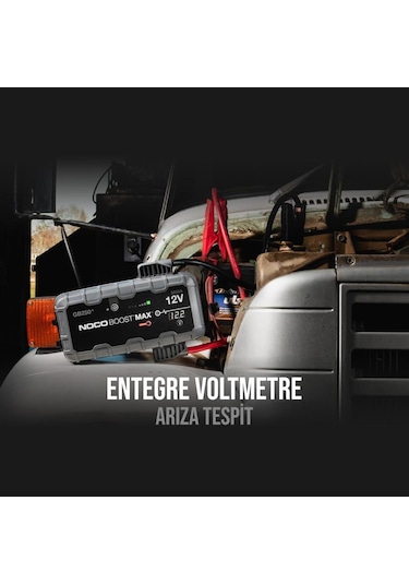 Noco Genius Gb250 12V 5250Amp Ultrasafe Lityum Akü Takviye +    Powe