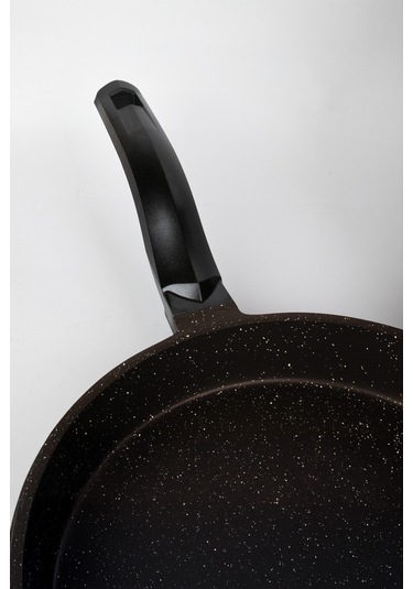 Masterchef Döküm 7 Parça Set Çizgili Tencere Kahverengi