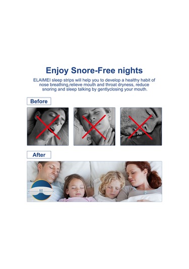 Vkemall Elaımeı Anti Horlama Uyku Bantları Tek Kullanımlık Ağız Bantları Bant Ağız Kurul Beyaz