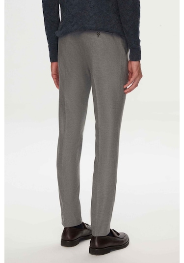 Twn Gri Gabardin Kumaş Pantolon 3ef03hc083451 Gri