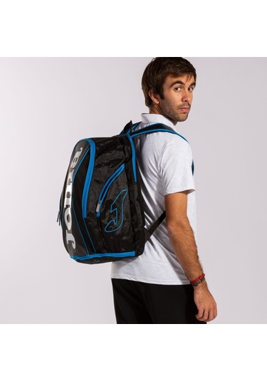 Joma Ayakkabı Bölmeli Sırt Çantası Siyah - Mavi Siyah