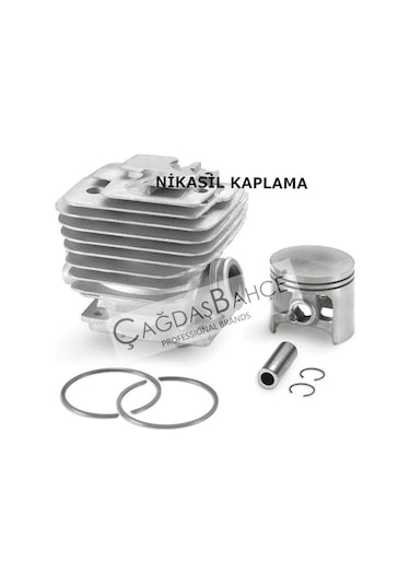 Stihl Ms341 / Ms361 Testere Nikasil Silindir Piston Seti 47 Mm