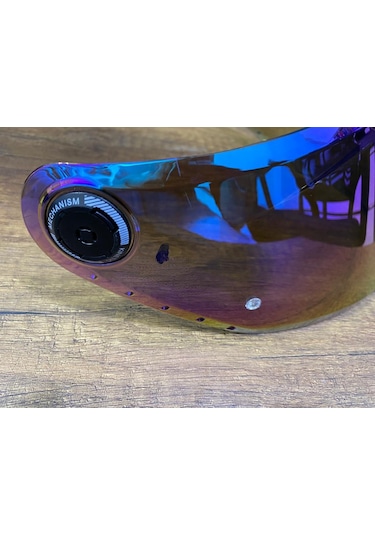 Mt Vizör V-28 İridyum Renk Mt V-28 Kask Camı