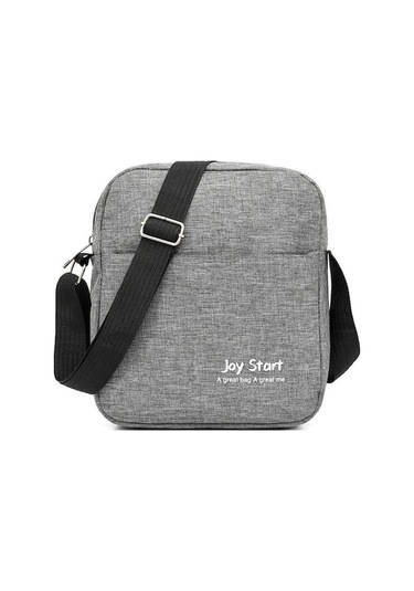 Didadodo Gri Yeni Varış Omuz Çantası Erkek İş Dizüstü Sırt Çantası, Eğlence Çantası Açık Seyahat Çantası Üç Parçalı Takım Elbise Gri