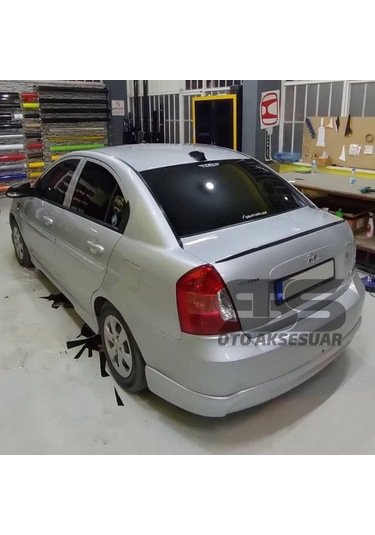 Sts Oto Aksesuar Hyundai Accent Era Bagaj Üstü Spoiler Bagaj Çıtası Piano Black