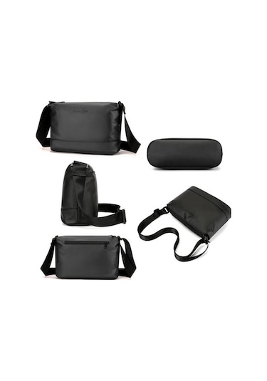 Novahub Erkekler İçin Wepower Omuz Çantası, Hafif & Rahat, Banliyö Messenger, Ordu Yeşili Yeşil Yeşil