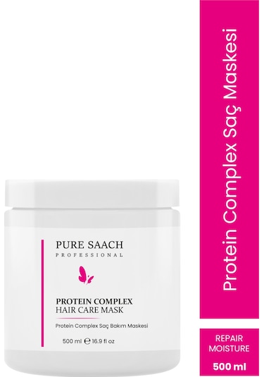 Pure Saach Professional Protein Komplex Saç Bakım Maskesi 500 ML